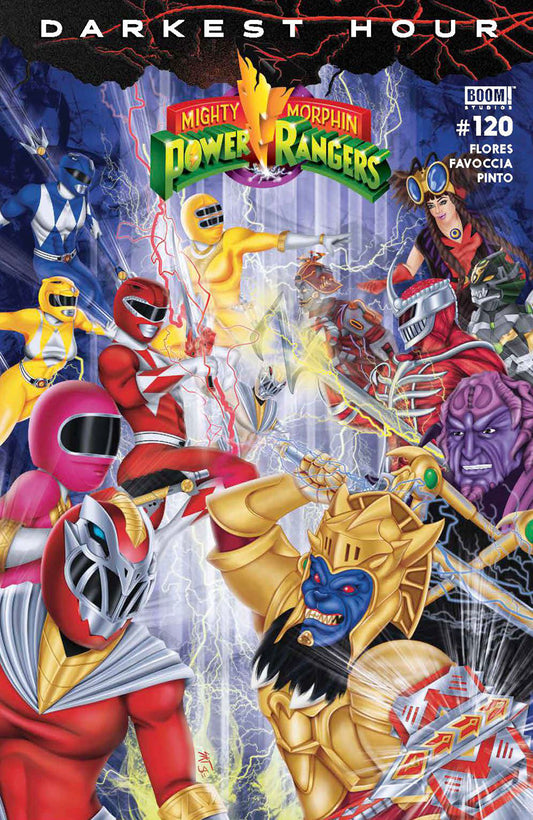Power Rangers: Darkest Hour #120 RangerStop Exclusive SIGNED by Sketch Ellis
